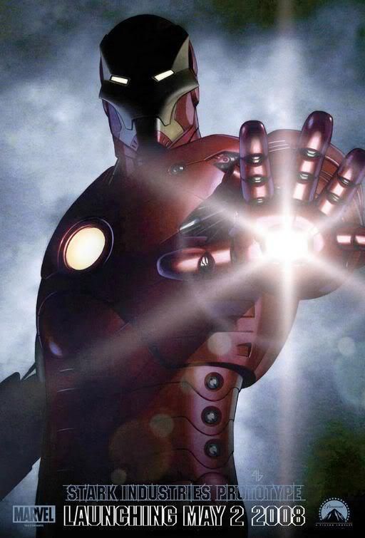 13x20 Promo Iron Man Poster Robert Downey Jr 2008 Movie Avengers