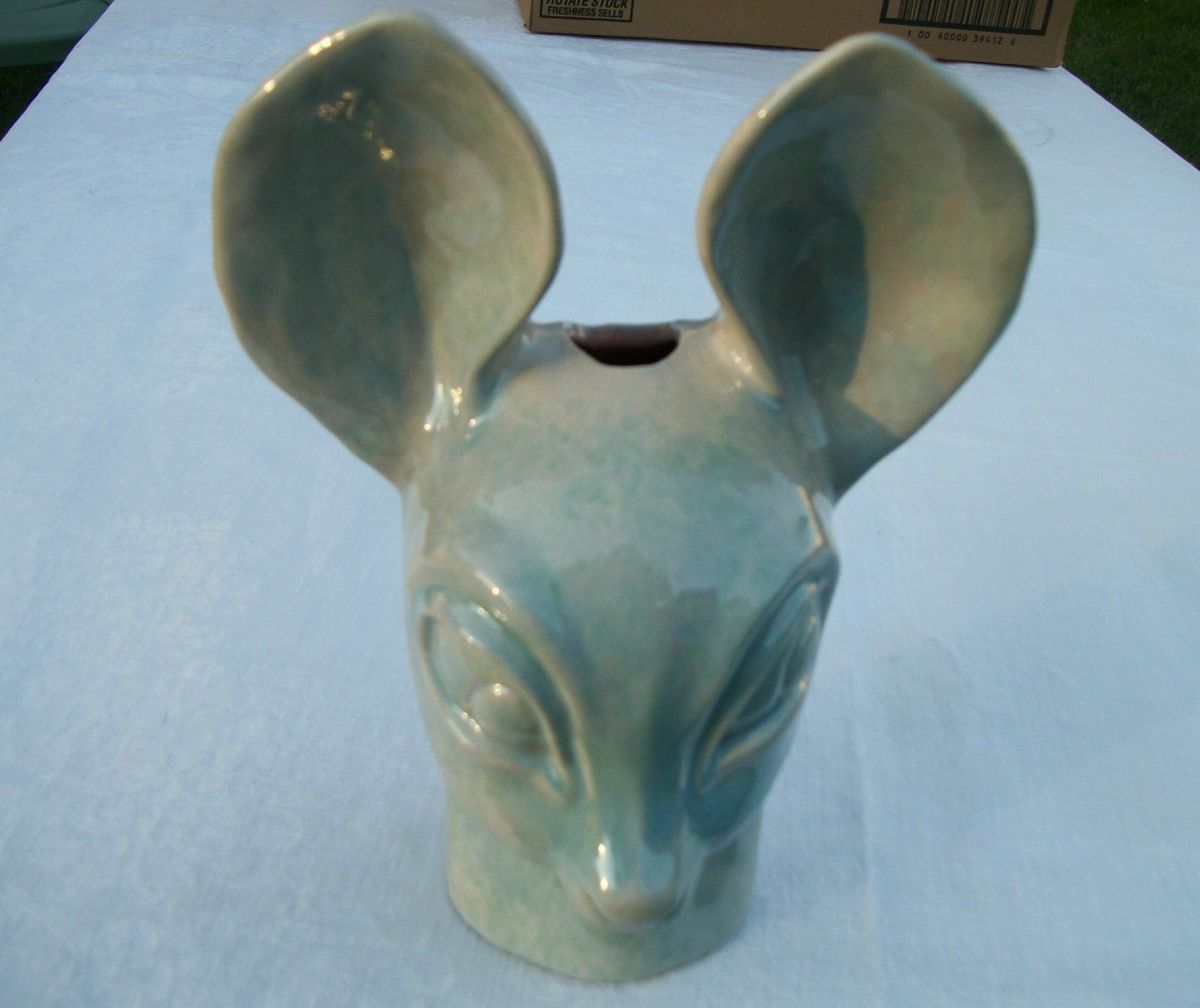 Vintage Gonder Doe Vase