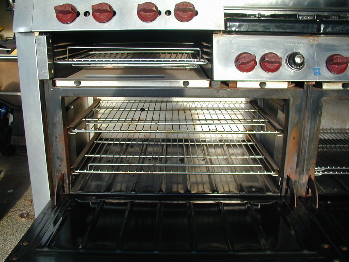 WOLF 6 BURNER DOUBLE 500 DEGREE GRIDDLE BROILER STOVE RANGE OVEN