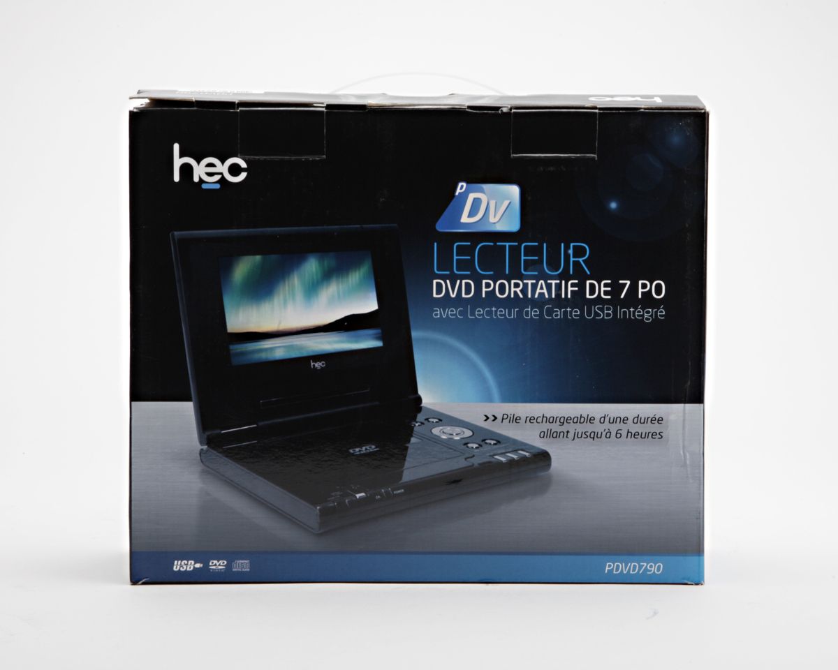  New HEC 7" Portable DVD Player