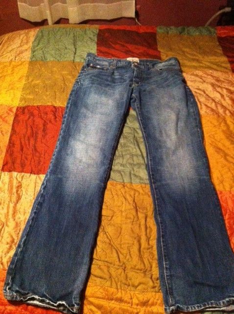 Mens Aeropostale Jeans 33/34 Driggs Slim Bootcut