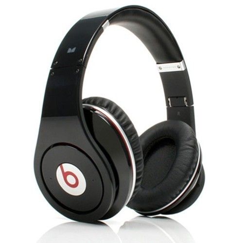 Beats by Dr Dre Studio Monster Audio Over Ear Headphone Black New