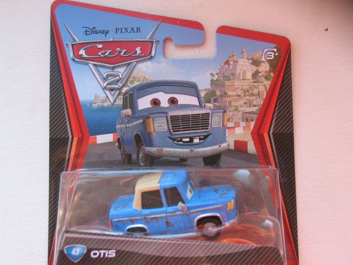 DISNEY PIXAR CARS 2 OTIS  NEW  VHTF