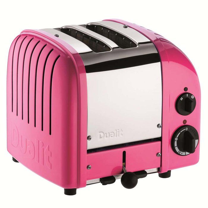 The NewGen Dualit Toaster features an insulated stainless steel body