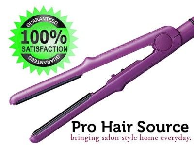 jose eber pro series 1 inch flat iron merlot purple