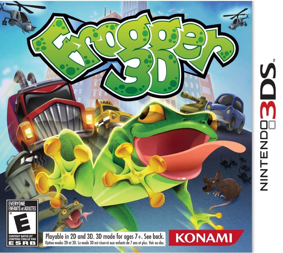 NINTENDO 3DS DS GAME FROGGER 3DS *BRAND NEW & FACTORY SEAELD*