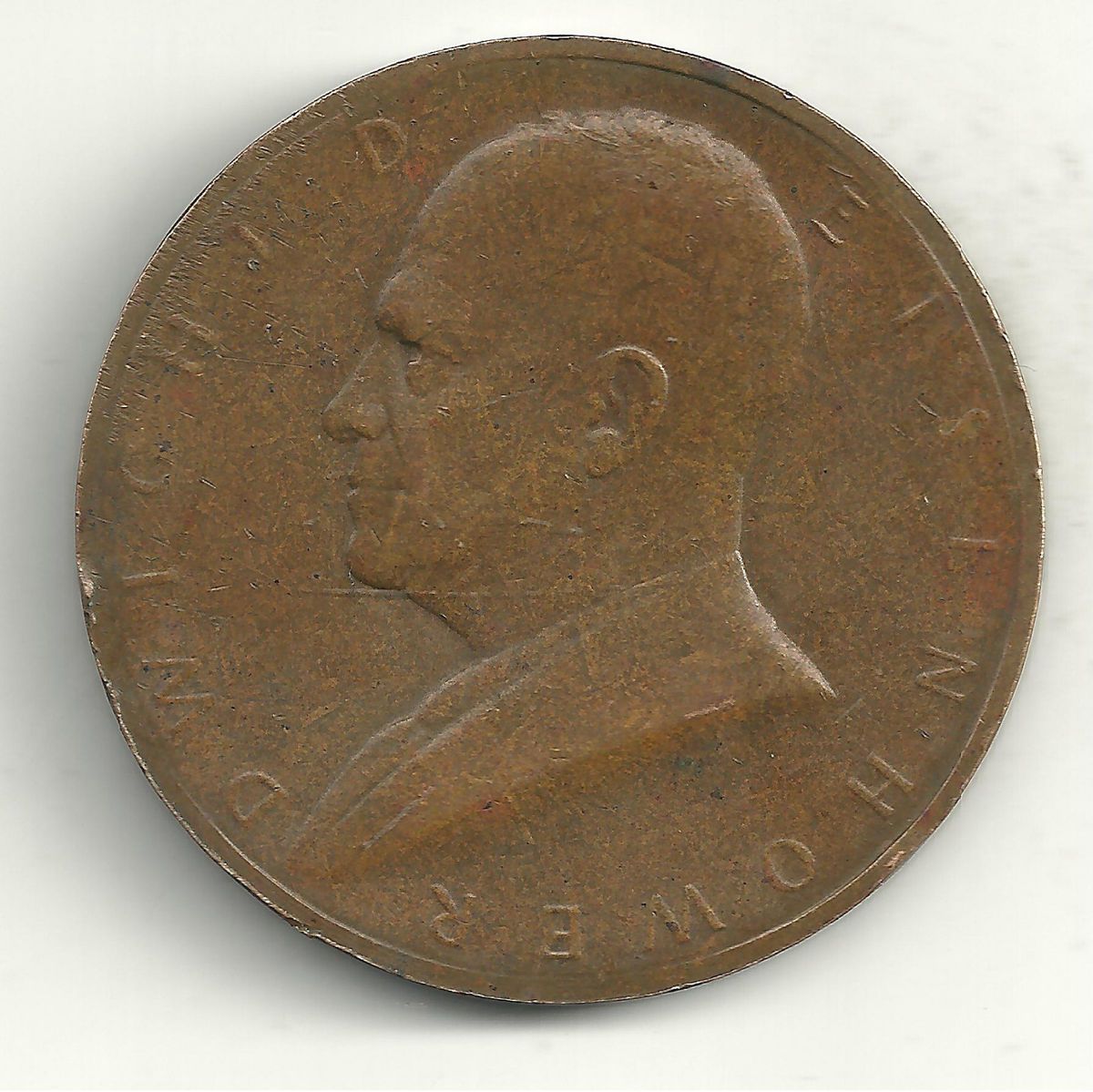 Nice Detailing Dwight D Eisenhower US Mint Inaugurated President Jan