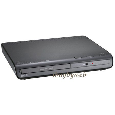 rca drc277 upconversion single disc dvd player new plays cd r rws