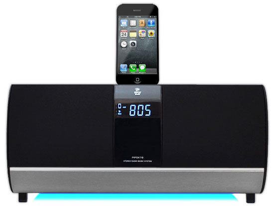  iPod/iPad/iPhone Speaker Docking Station, Alarm Clock W/ Remote