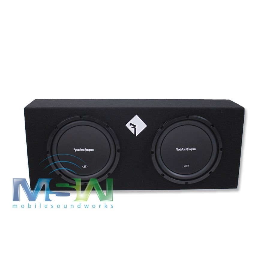  2X10 600W Max, Prime Series Dual 10 R1S410 Subwoofer Loaded Enclosure