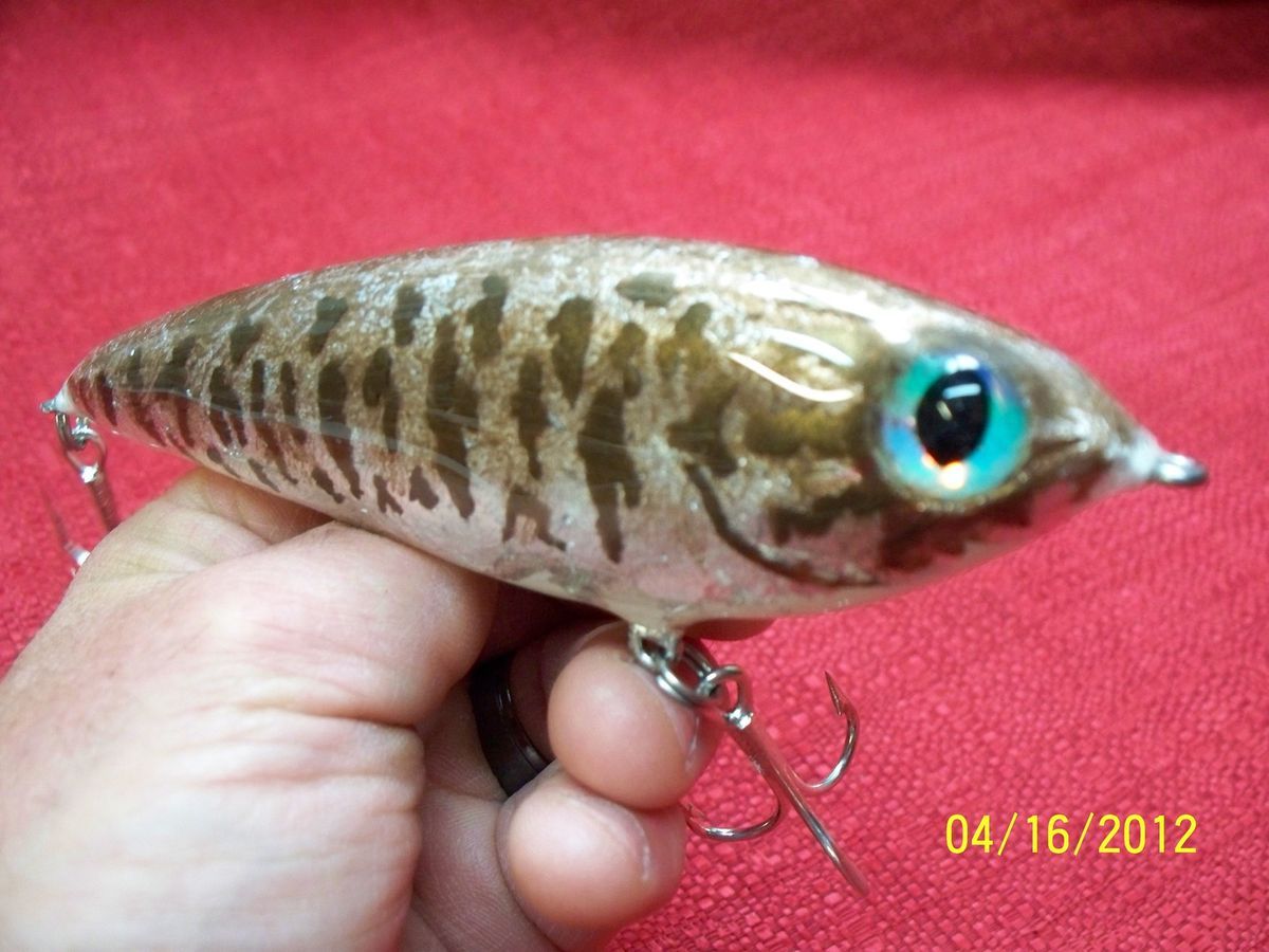 2012 Musky Lure Building Champion M F L Ed Kott Spring Time Glide