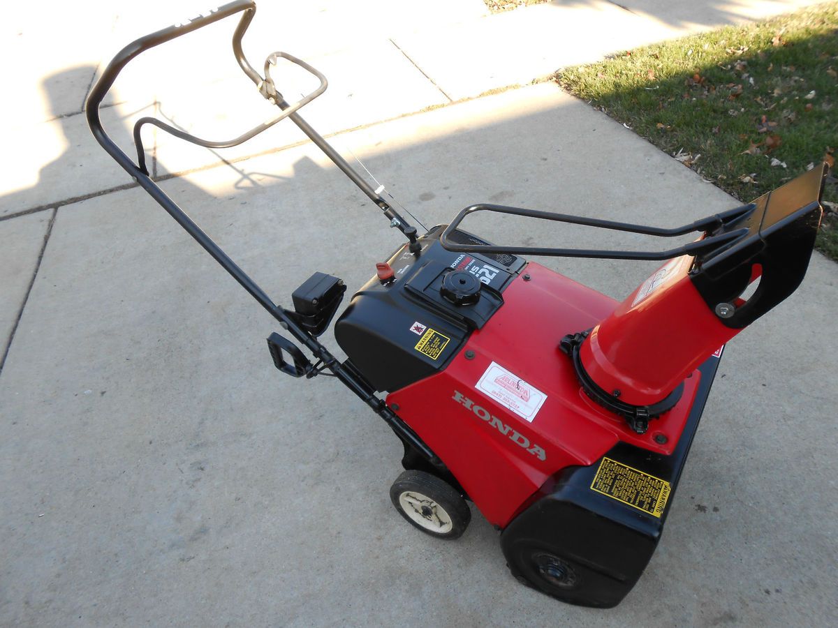 Honda HS21 Electric Start Snow Blower Ill