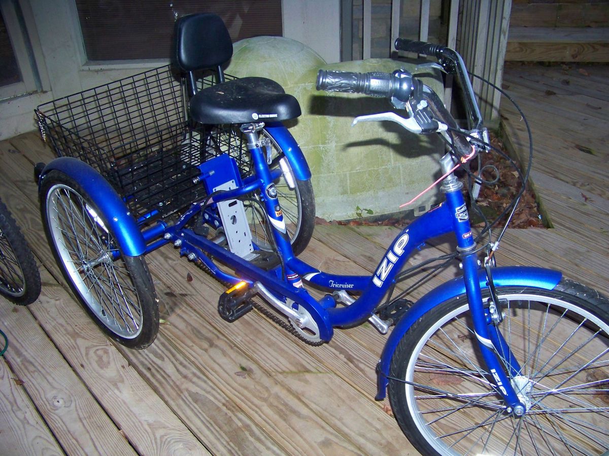 ezip electric 3 wheel bike