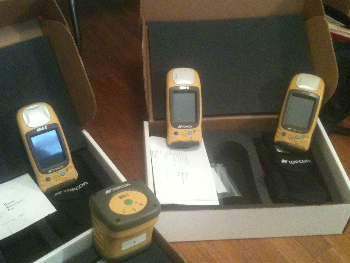 Topcon Sokkia GPS GMS 2 w BR1 beacon GIS System