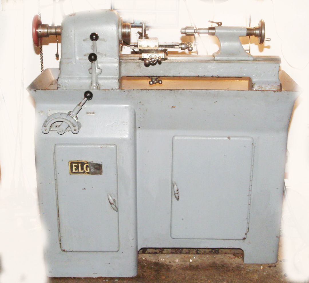 Elgin secondary operation lathe split bed nice solid condition