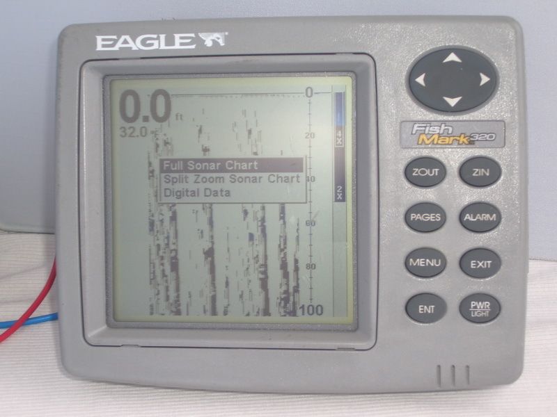 Eagle Sona Fishfinder FishMark 320 Used head only No Accessories