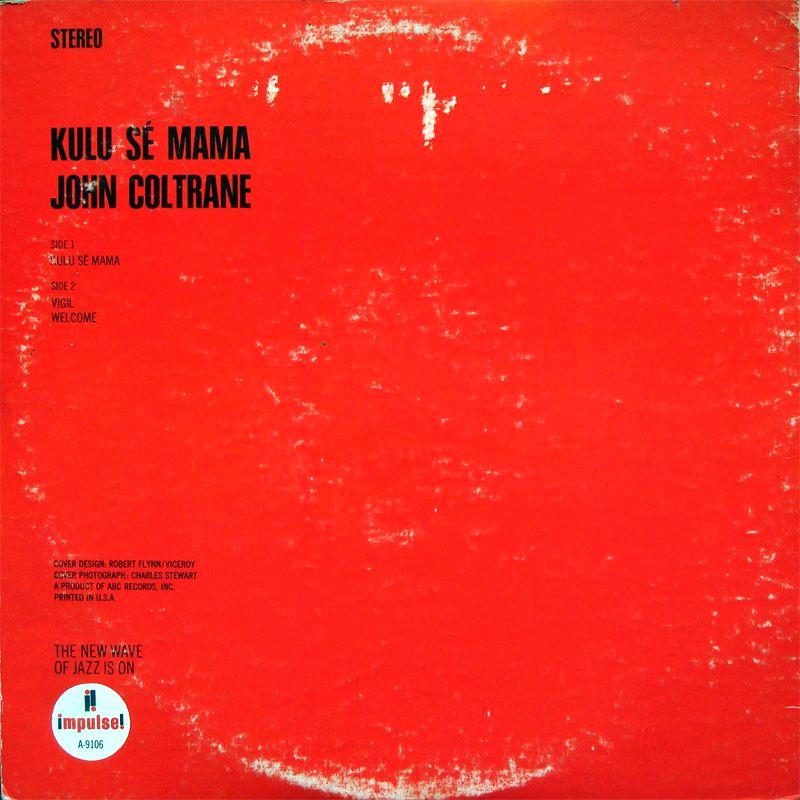 SE Mama LP Impulse SMAS 91151 Orig US 1966 Stereo Elvin Jones