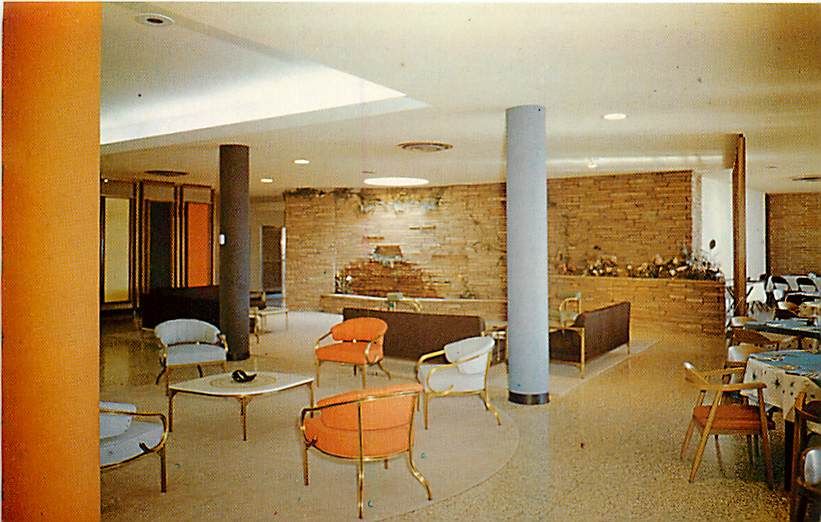 TX, Edinburg, Texas, Echo Hotel Lobby, Chairs, Dexter Press No 23908 B