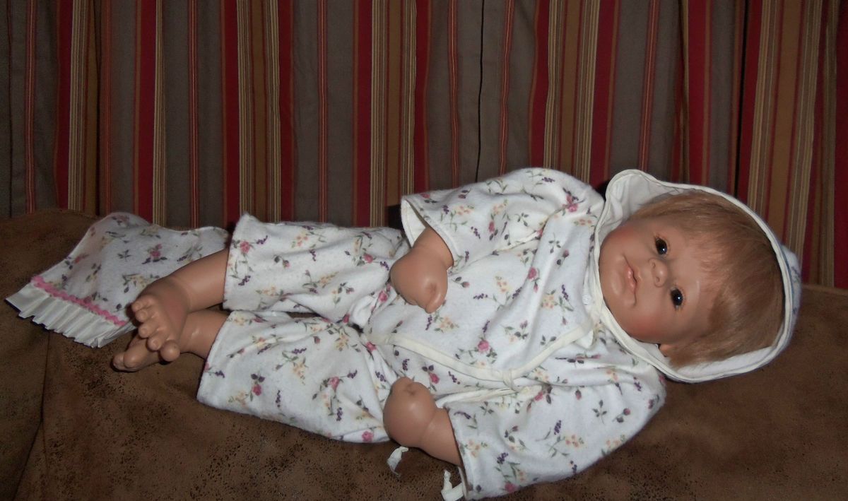 ZAPH BRIGITTE LEMAN ARTIST DOLL BABY LARGE WEIGHTED BEAUTIFUL