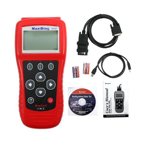  JP701 OBD Code Reader Engine Scanner Airbag OBD2 Reset ABS Tool