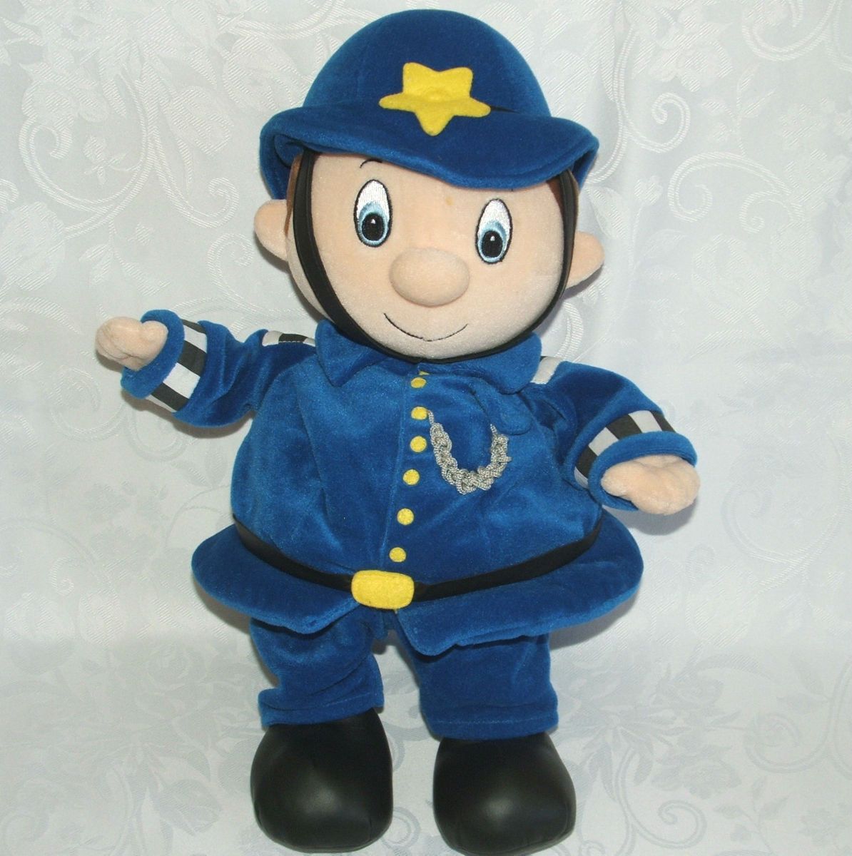  Friend Noddy 16 Mr Plod Policeman Plush Soft Doll Enid Blyton