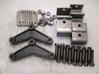   Hanger Kit Double Eye Spring Kit W Equalizers Bolts Brackets APT 3