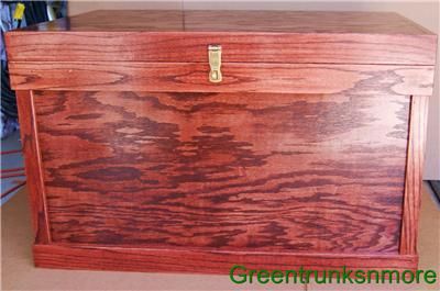 Classic Oak Tack Trunk Custom Show Trunk English or Western Red