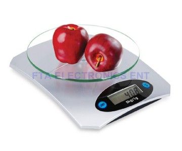  Electric Portable Glass Plate Kitchen Scales for Cooking Baking