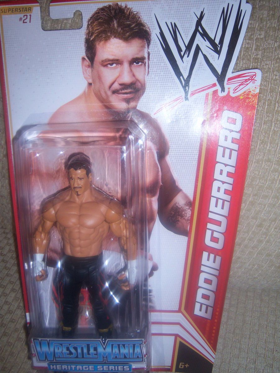 EDDIE GUERRERO Mattel WWE WrestleMania Heritage Basic Series 16