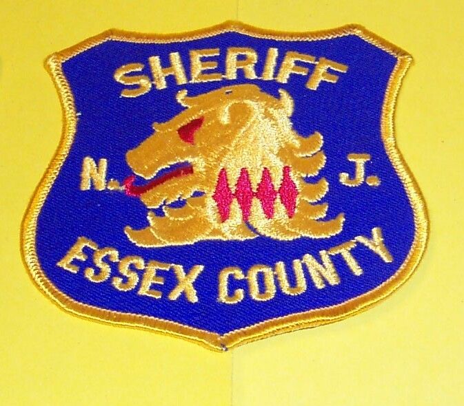Essex County New Jersey Sheriff Patch New