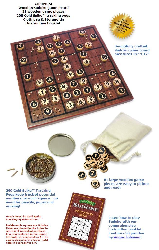 sudoku board game