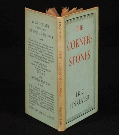 1942 The Cornerstones Eric Linklater D J