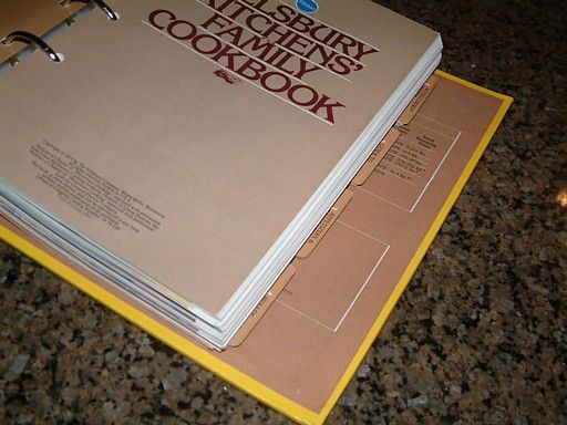 Pillsbury Kitchens Family Cookbook (Copyright 1979) 5 Ring Binder