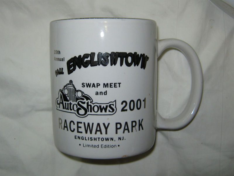 Englishtown NJ Raceway Park 2001 Coffee Mug Auto Show