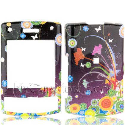 At T Samsung Propel Pro i627 Case Flower Art Faceplate