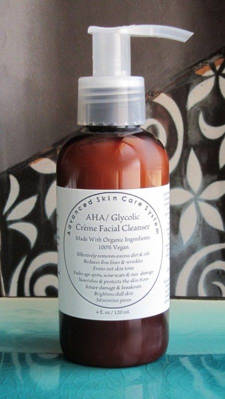 Glycolic Acid Peel Cream Facial Cleanser Anti Aging Skin Treatment