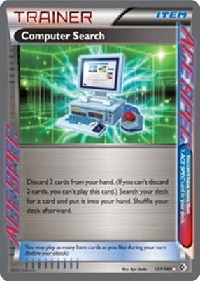 COMPUTER SEARCH 137 149 BOUNDARIES CROSSED POKEMON CARD RARE HOLO MINT