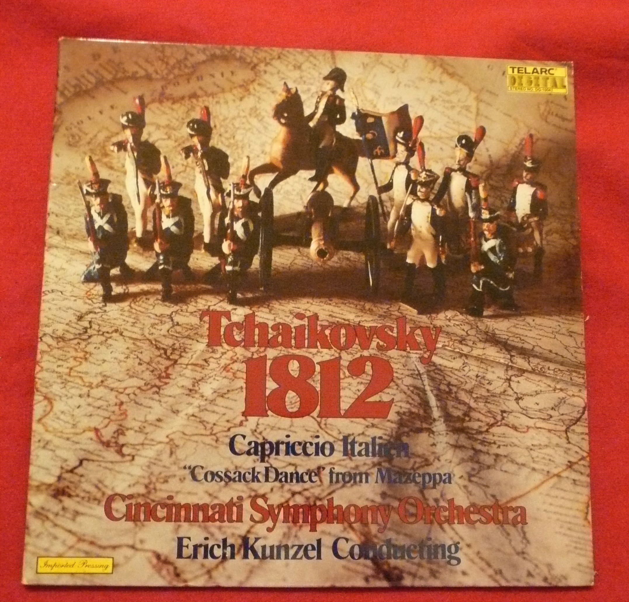 1812 erich kunzel cincinnati symphony orchestra telarc digital dg