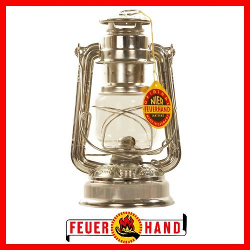  Feuerhand Petroleum Lampe Sturmlaterne 276 Verzinnt