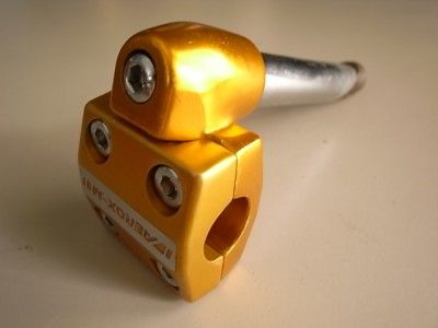 Rare NOS Vintage SR AEROX M Slant Stem Golden old school BMX