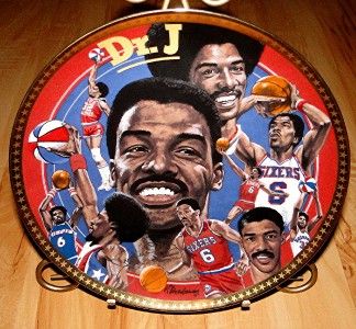JULIUS DR. J ERVING Philadelphia 76ers NBA Basketball Sports