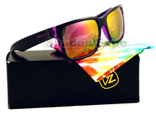 New Von Zipper Sunglasses VZ Elmore Black SKP Auth