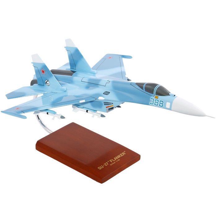 su 27 flanker airplane model the sukhoi su 27 nato codename flanker is