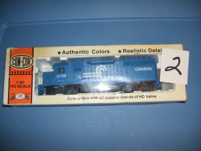 Con COR Train Engine Conrail HO EMD 1 87 Scale New