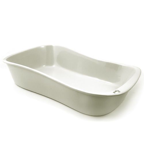 Emeril Super White Rectangular Casserole Dish NEW