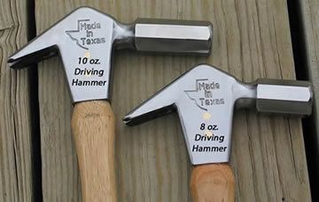  Forge Driving Hammer for Farrier 4 Styles to Choose From
