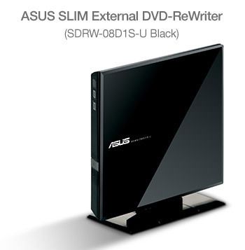 Asus USB CD DVD Read Write Slim External Drive
