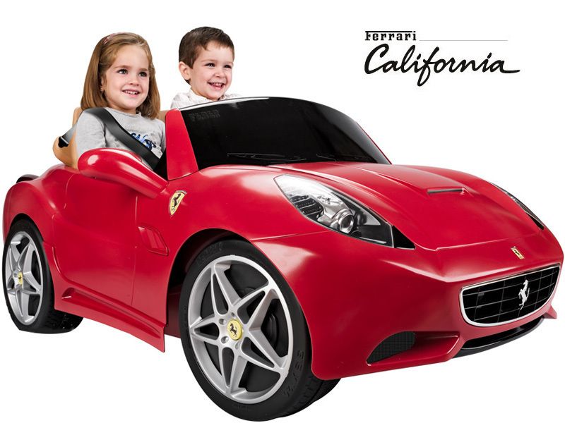 Feber Ferrari California 12v Car Kid Ride On Power Wheel Toy battery