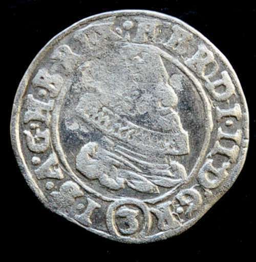 AUSTRIA SILESIA FERDINAND II 3 KREUZER 1634