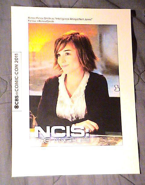  Angeles Exclusive Promo Card Renee Felice Smith Neil Jones SDCC